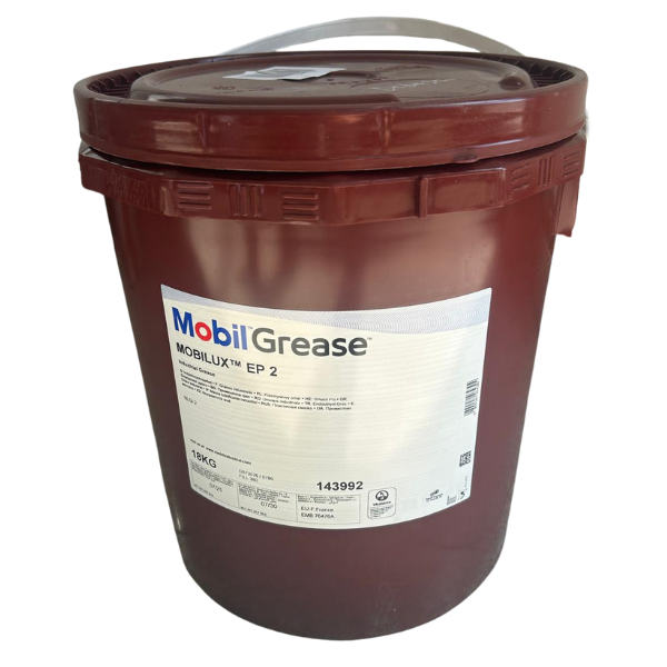 Vaselină Mobilux EP2 18kg – Lubrifiere rulmenti, articulatii, utilaje grele