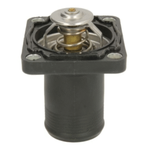 Termostat cu carcasa Caterpillar buldoexcavator 416C, 416D, 420D, 424D, 426C, 428C, 428D, 430D, 432D, 436C, 438C, 438D, 442D