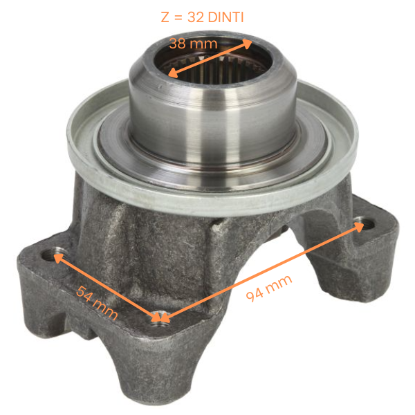 Flansa cardan JCB 3CX, 4CX, 5CX - 32 dinti