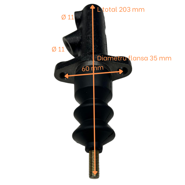 Pompa frana JCB – Telehandler 504–540 (serii T0 / T2 / T4F / STV) - imagine 2