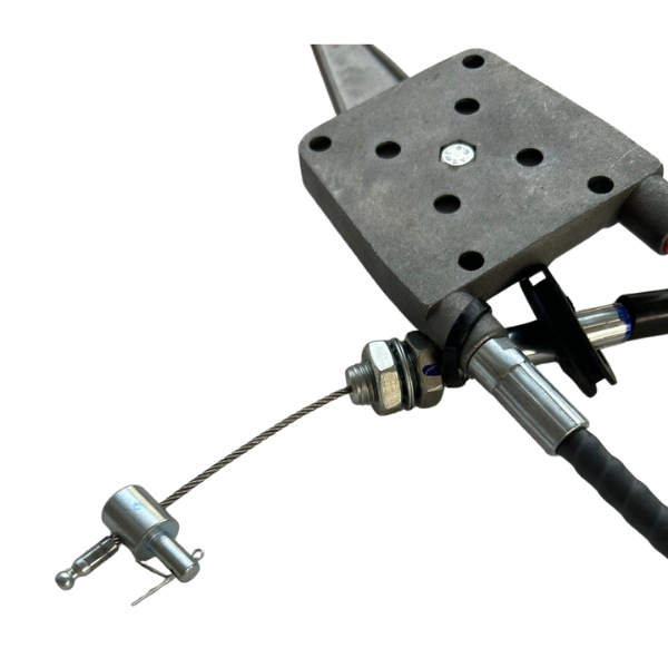 Cablu acceleratie JCB 1CX, 208 – L = 1000 mm - imagine 3