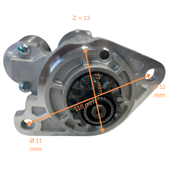 Electromotor motor Mitsubishi S3L, S3L2 - imagine 2