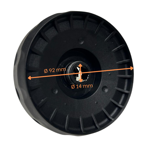 Pahar decantor combustibil JCB 3CX, 4CX, 5CX – excavator, telehandler, incarcator (2019-2026) - imagine 2