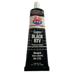 Silicon etansare 2+2 Super Black RTV 85 ml – mastic motor termorezistent