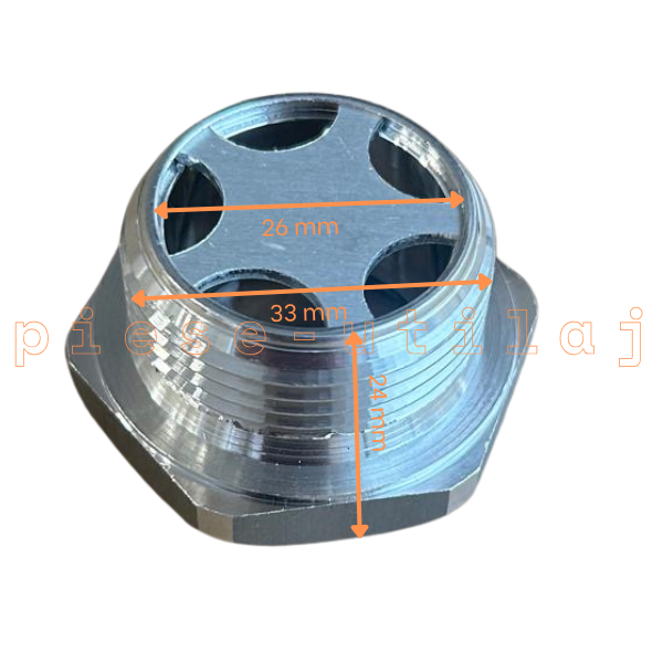 Indicator nivel hidraulic Newholland / Fiat hitachi FB100, FB200, B90, B95, B100 - imagine 2