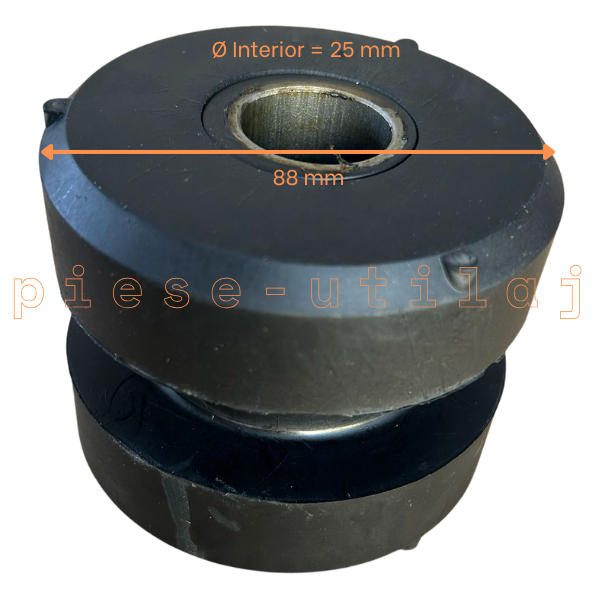 Tampon motor Komatsu WB91, WB93, WB97, WB140, WB150 - imagine 2