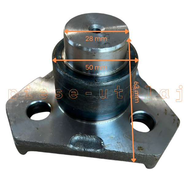 Pivot inferior Case IH, New Holland 5120, 5140, 5240, 5640, 580K, 580SK - imagine 3