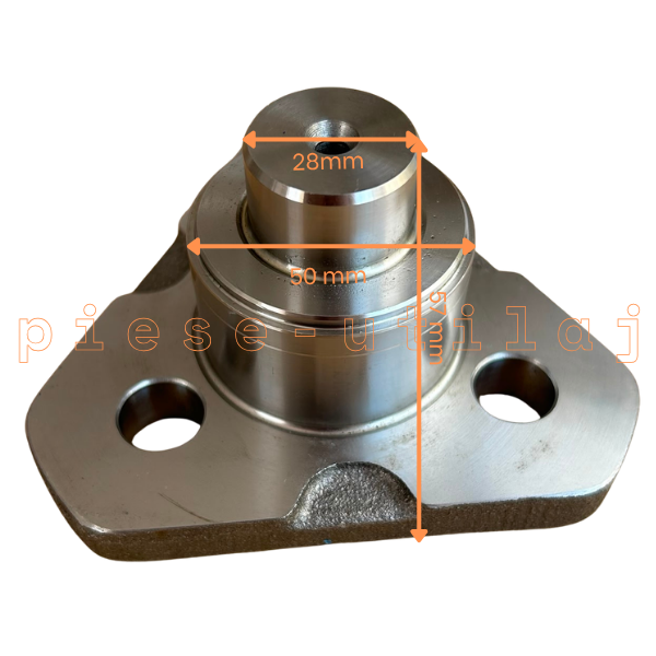Pivot inferior buldoexcavator Case 570, 575, 580, 590 - OEM - imagine 3
