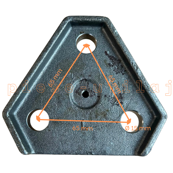 Pivot superior Case IH, New Holland 5120, 5140, 5240, 5640, 580K, 580SK - imagine 4