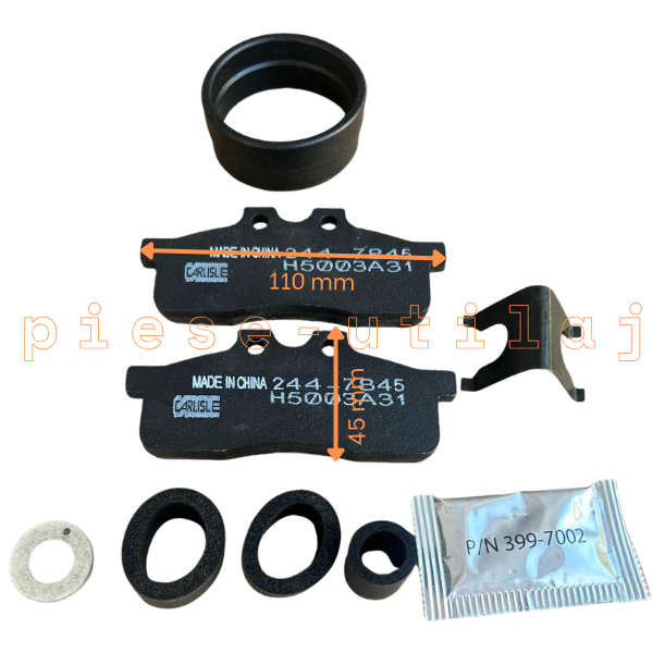 Set placute frana Manitou MT, MLT, MT-X, MLT-X - imagine 2