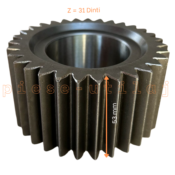 Pinion sateliti Newholland B115B, B115BTC, B115C, B115CTC - axa spate - imagine 3
