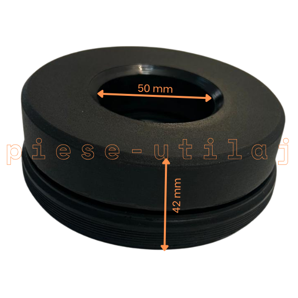 Tampon cilindru sanie JCB 3CX, 4CX, 3C, 3D - H = 42 mm - imagine 2